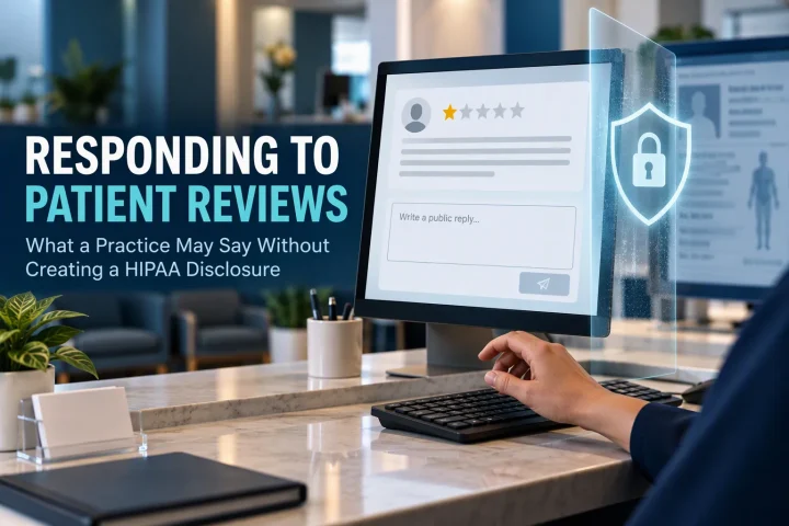 What a Practice May Say When a Patient Leaves a Bad Review